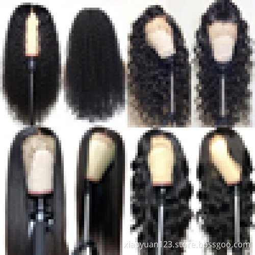 Glueless Lace Front Wigs For Black Women 360 Hd Transparent Straight Lace Front Wig 100% Virgin Full Lace Human Hair Wigs Vendor
